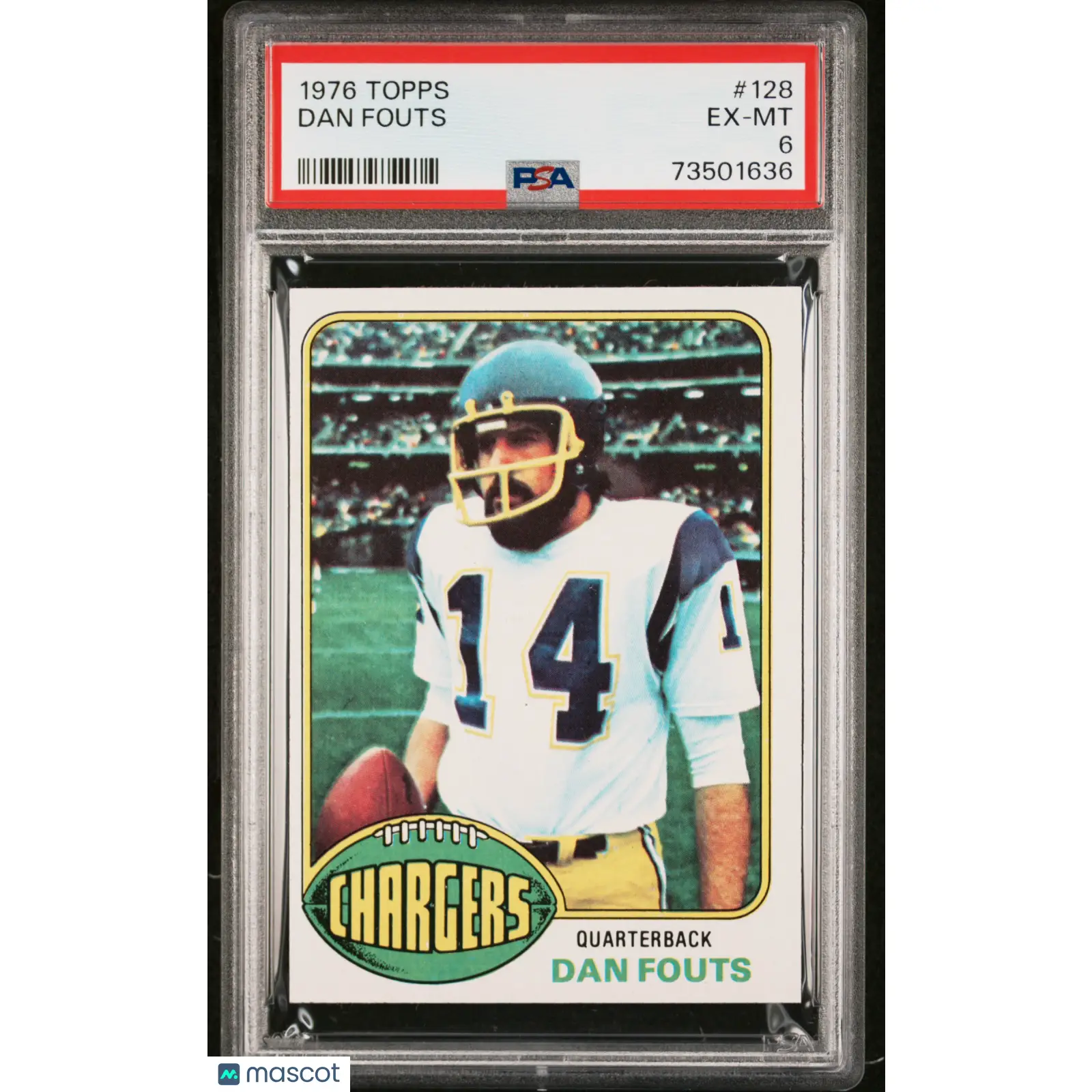Dan Fouts PSA 1976 Topps Football #128 6 73501636
