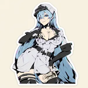 Cold Tyrant Ice Queen Dominance Lady Esdeath Sticker