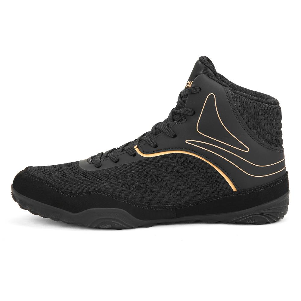 Men's Fashion Wrestling Shoes - Breathable Mesh Martial Arts Shoes, Non-Slip Casual Sports Fighting Footwear