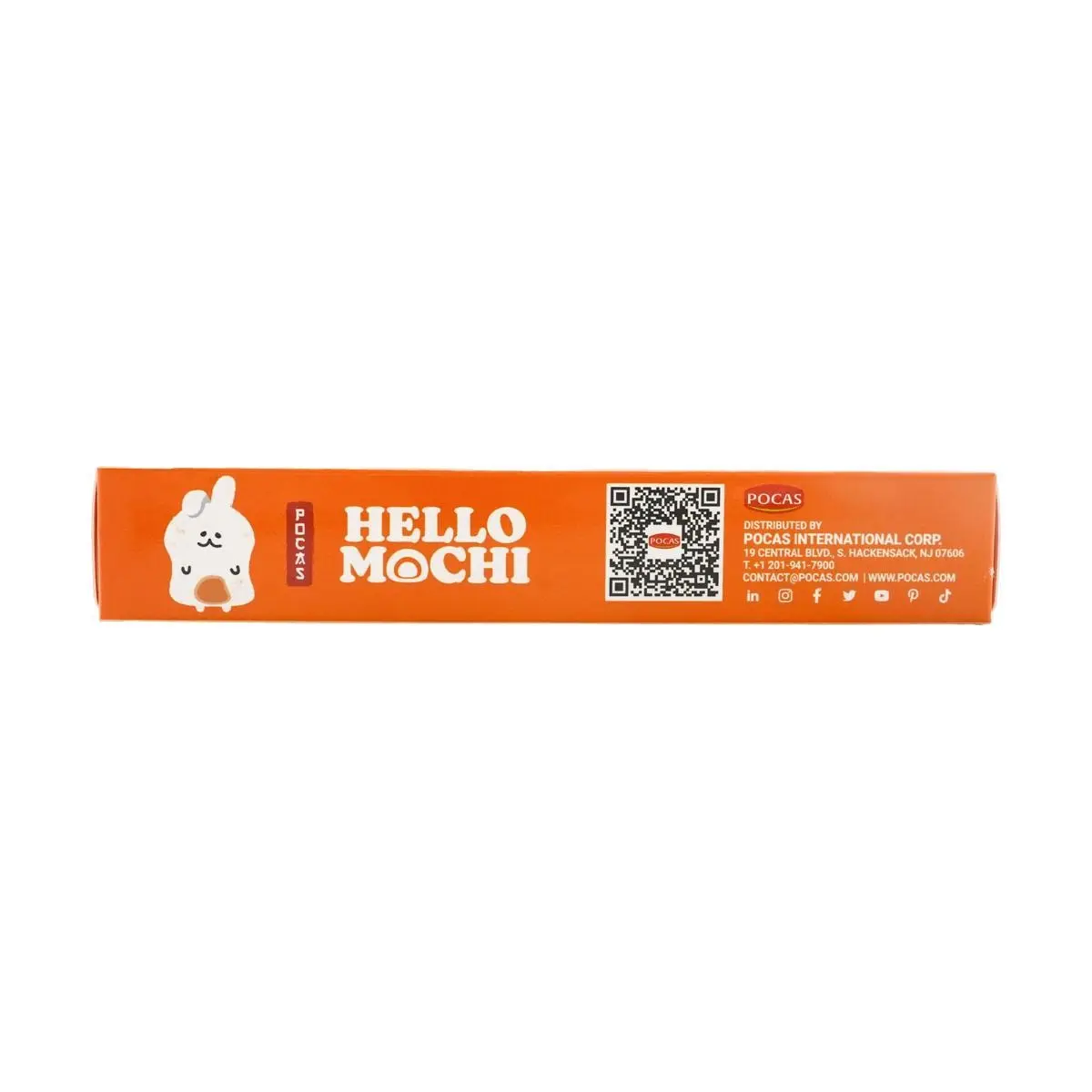 POCAS Hello Mochi Mango Mochi,Gluten Free Vegan,6pieces 6.3oz