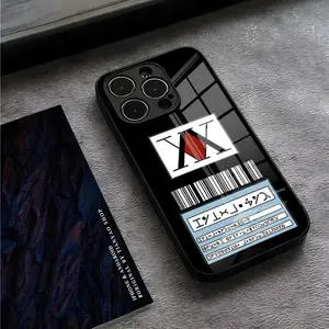 Hxh Hunter x hunter License Phone Case for iPhone 17 Pro Max Air 16 15 14 Pro 12 11 13 Mini X XR XS 8 7 Plus SE Tempered Glass Back Cover