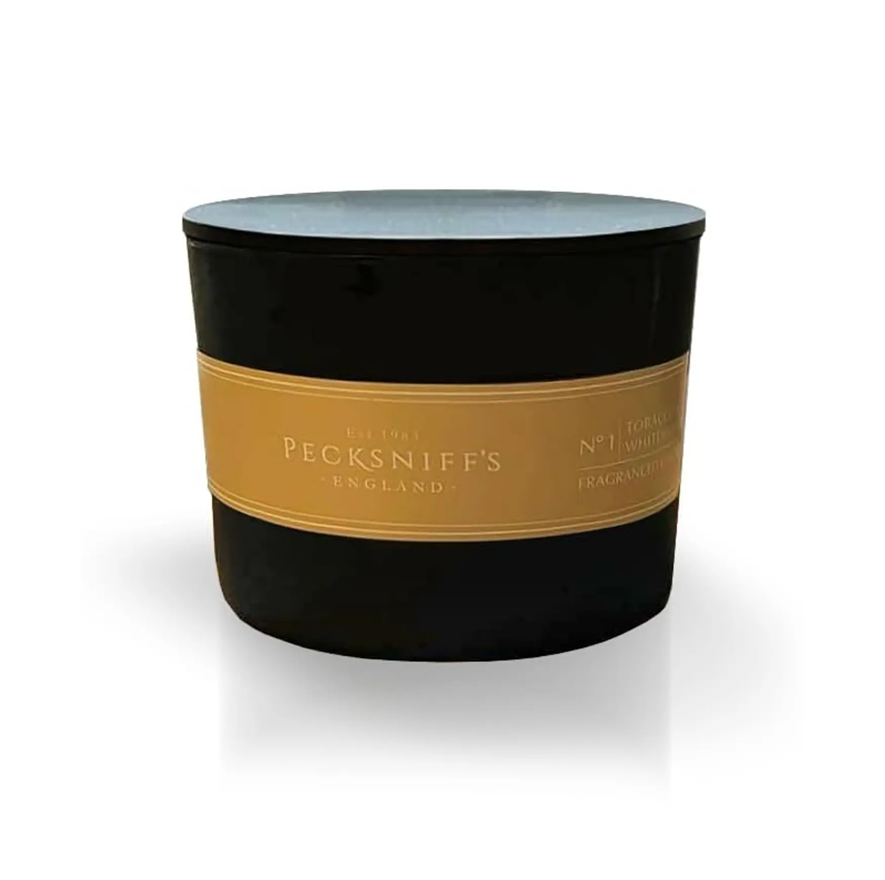 Pecksniffs Black & White Wood Scented Candle | 3 Wicks, 283g/9.9oz