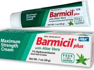 Plus Maximum Strength 1% Hydrocortisone Cream, Intensive Anti-Itch & Relief for Eczema, Psoriasis, Rash, Bug Bites, Poison Ivy, Paraben-Free Formula with Soothing Aloe Vera, 1 oz. Tube