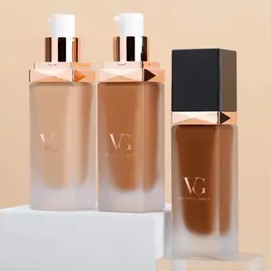 Liquid Coverage Foundation  Last Up To 24HR                   Waterproof,Pure Matte,Moisture Makeup Concealer Long-lasting Oil Control High Coverage