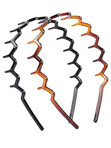 Women's Simple Basic Hair Hoop, Large Wave Design, Plastic Hair Band, Elegant Style, Halloween Hair Accessory, Beauty Accessories, Headband