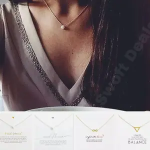 Love Wedding Bridesmaid Charm Necklace - Pendant Jewelry Fashion Friend Gift