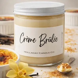 Crème Brûlée Candle Holladay Candle Co.