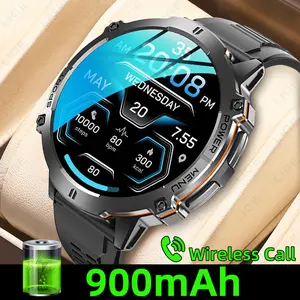 [Premium Silicone-Steel Smartwatch] New X3 Large Screen Wearable Device with Bluetooth Calling, Health Monitoring, Sports Mode, AMOLED Display, Waterproof Design, Compass, Remote Voice Assistant#DealsForYouDays#