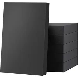 6 Large  Boxes with  14.5x9.5x2 Inches for Clothes, Black  Boxes, Apparel Boxes for Mother's Day, Father's Day and  Occasion