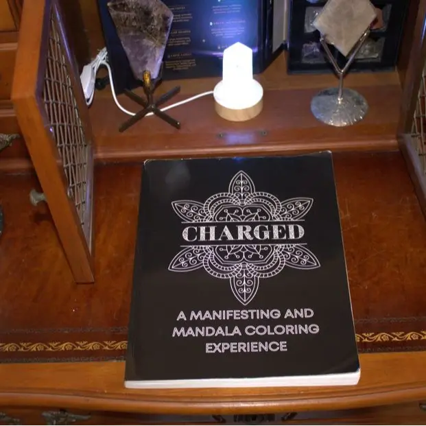 CHARGED: A Manifesting and Mandala Coloring Experience 369 Journal for Mindfulness Creativity & Abundance with 3-6-9 Method & Gratitude Journaling for Women on a Spiritual Journey