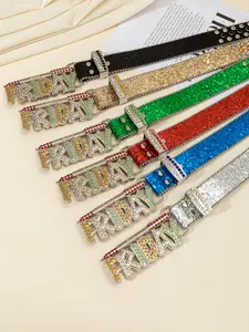 Women's Y2K Style Leopard Belt, & Design, Metal Buckle Closure, Perfect for Parties & Daily Wear