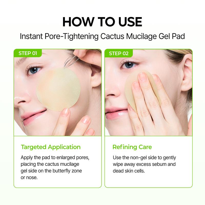 [Dr.Melaxin Official] CACTOX Pore Relief Jelly Toner Pads 60 Pads with Cactus Cooling & Dehydrated Pore Care