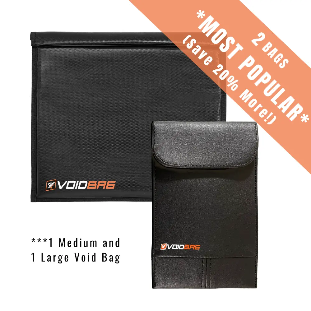 2 - 1 Medium and 1 Large Void Bag **MOST POPULAR**