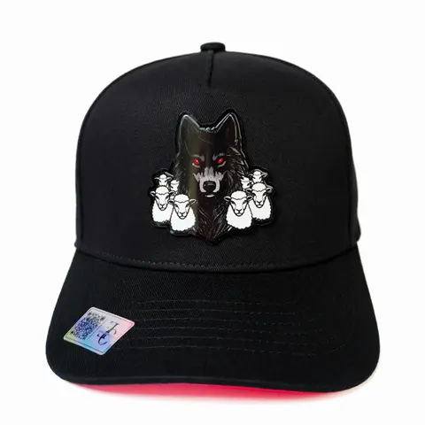 Exclusive Caps El Malo del cuento color plate SnapBack Hat-