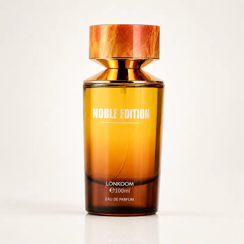 LONKOOM Noble Edition Eau de Parfum 100ml | Floral Woody Fragrance | Fresh Bergamot, Elegant Jasmine & Smooth Sandalwood Notes | Long Lasting Perfume for Women