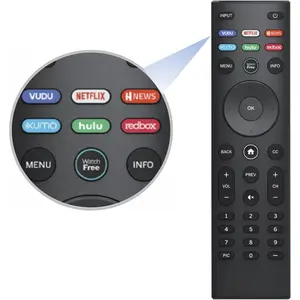Universal Remote for All Vizio TV Remote, XRT140 Replacement Remote for All Vizio LED LCD HD 4K UHD HDR Smart TVs