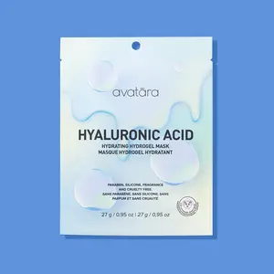 Avatara Hyaluronic Acid Mask 27g/0.95 oz - Hydrating Hydrogel Mask for Calming and Gentle Skin Care