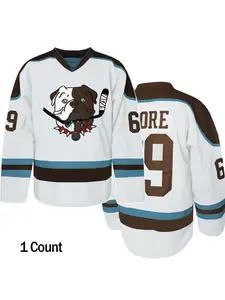 Men's Cartoon Dog & Letter Print Football Jersey, Casual Breathable Comfortable Long Sleeve T-shirt for Daily Wear, Men's Sportswear for All Seasons, Sports Clothing