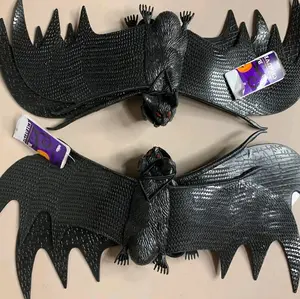 Halloween Rubber Plastic Bat Bundles Decorations