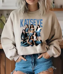Katseye Denim DTF Transfer