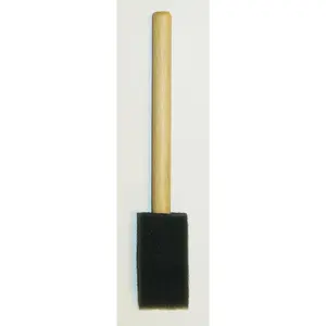 MBS 1" Poly Foam Brushes with Wood Handles, For all Paints, Glues, Stains – Bucket, import_2021_10_29_212114, MBS, Paint