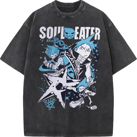 Men's Y2K Vintage Acid Wash Distressed Soft Cotton Relaxed Fit Short-Sleeve Round Neck Basic All-Seasons Casual T-Shirt, Menswear Festive Streetwear Top