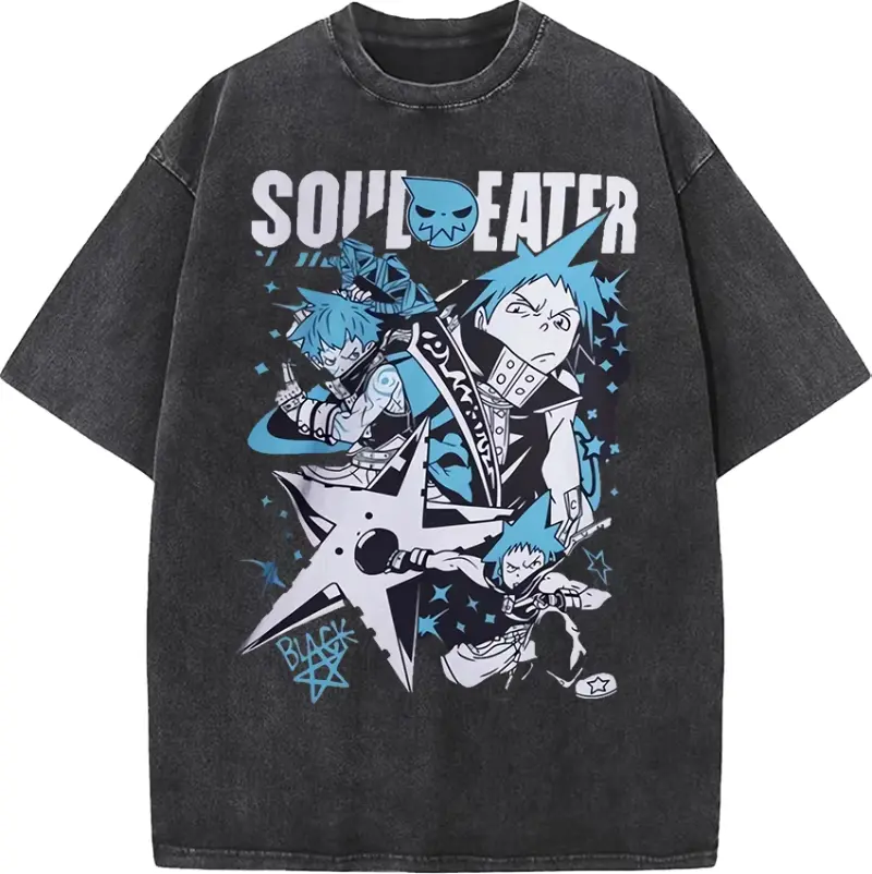 Y2K Vintage Acid Wash Soft Cotton Relaxed Fit Basic Top  Streetwear Top