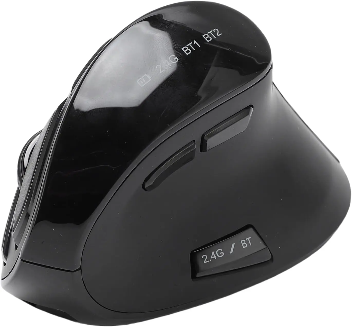 Ergonomic Mouse, Bluetooth 2.4G Double Mode DPI 1000 1600 2400 Ergonomic Vertical Mouse with Silent Click for Laptop PC Desktop