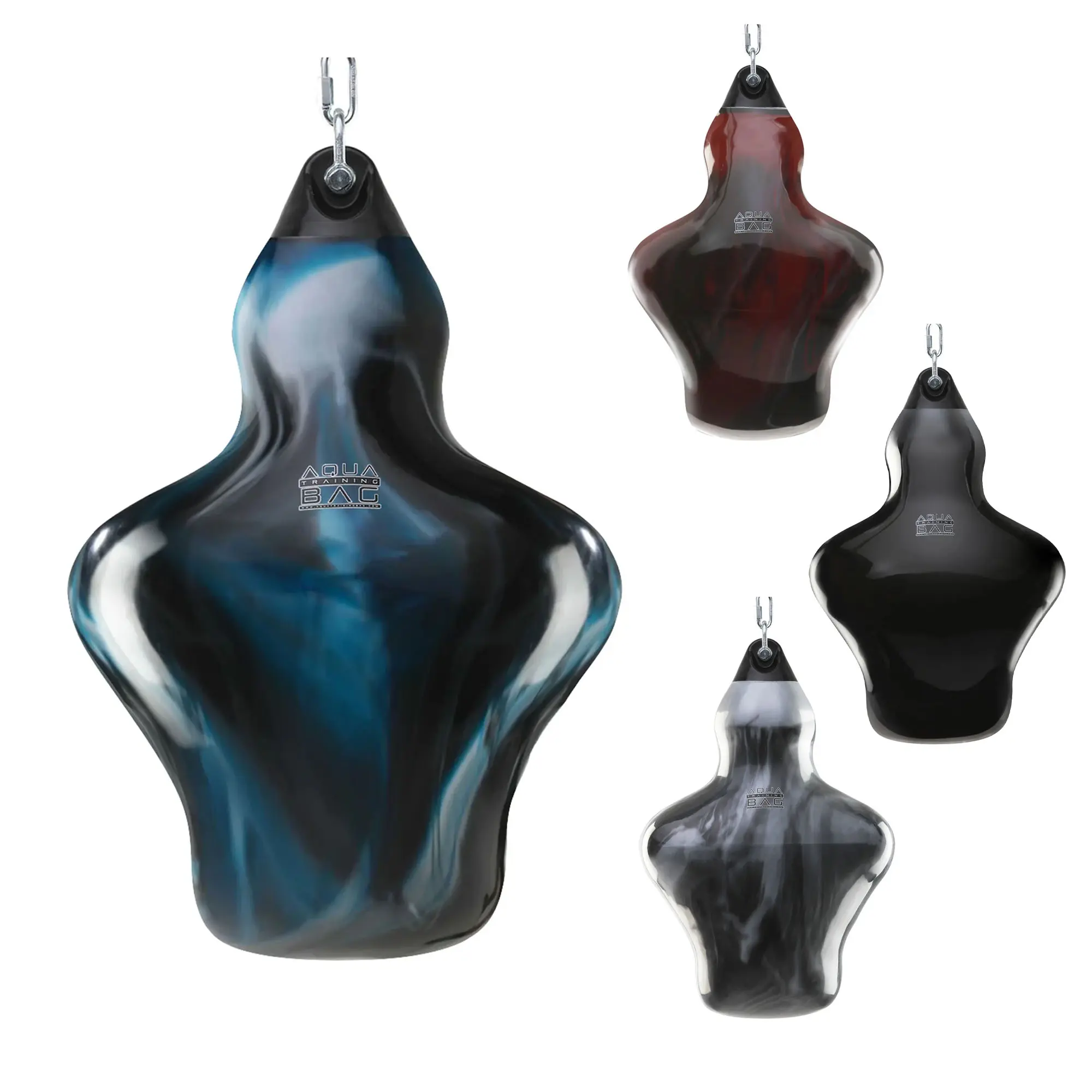 Aqua Training Bag 150 lb Bruiser Torso, Strike-Absorbing Vinyl Punching Dummy, Water-Filled for Realistic Training