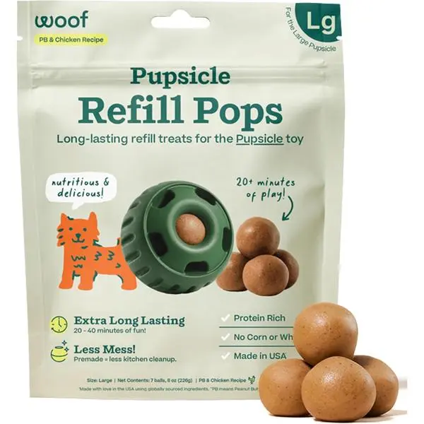 Pupsicle Pops - Premade Long Lasting Dog Pupsicle Pop Treats