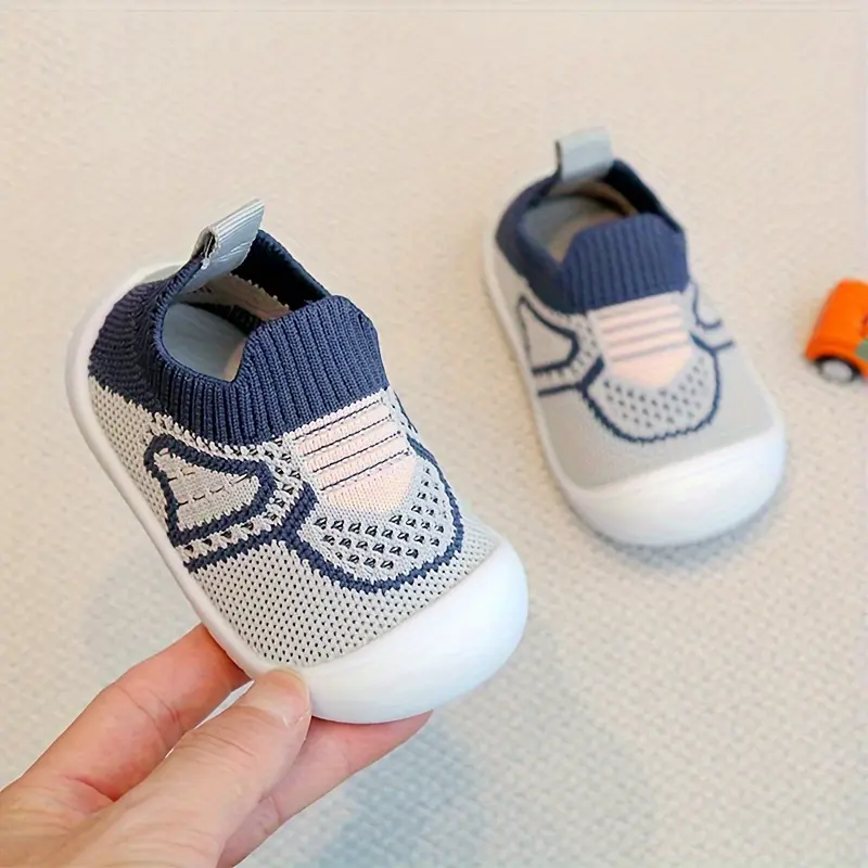 Baby Boy's Contrast Color Outdoor Shoes, Trendy Casual Shoes