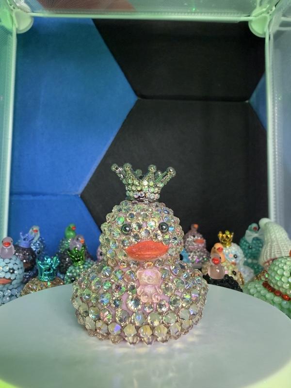Rhinestone Rubber Ducks
