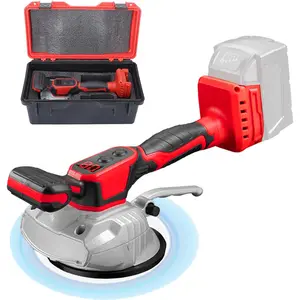 Tile Vibration Tool for Mil-wauke 18V Battery, Handheld Tile Tools Max 25000r/Min, 150W Tile Suction Cup Tool with 8 Speed, Suction Cup, Digital Display for Floor Tile Wall
