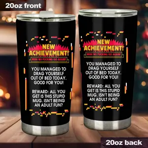 This Is An Outrage Tumbler, Princess Donut Cat New Achievement Dungeon Crawler Carl  20oz Tumbler, Dungeon Crawler Carl Fan  20oz Tumbler, Litrpg Lover Gifts  - vdg10065