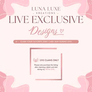 Live Exclusive Debit Card Skin
