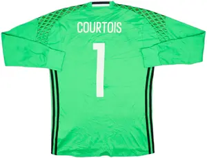 Retro 2016-17 GK Jersey, #1 Courtois Retro 2016-17 GK Jersey, #1 Courtois