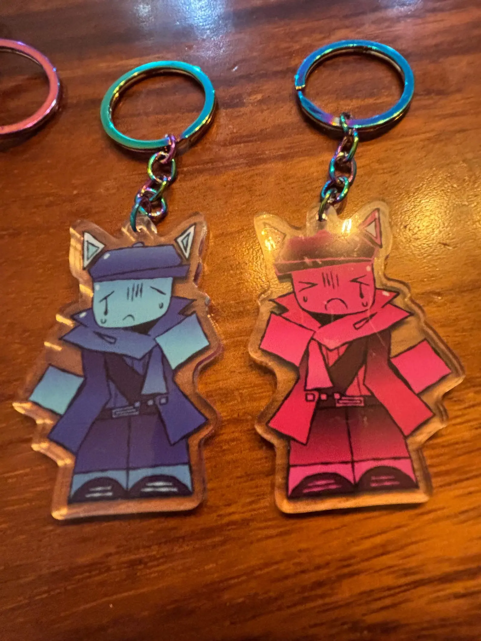 Roblox Forsaken Friend Elliot Sad Cube Jsab Keychain Just shapes and ...