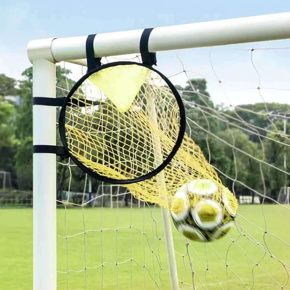 1pcs Outdoor Football Goal Net Bag Football Practice Training Target Free Kick Shooting Target Youth Practice Shooting Target Soccer Goal Net Football Equipment