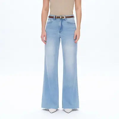 Pantalon Zara 6045 Jean Wide Leg Zara 6045 227 Zara Jeans TikTok Shop