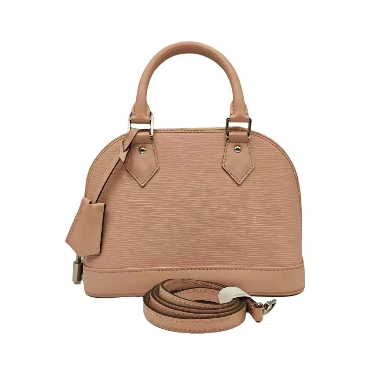 Pre-owned Louis Vuitton h3LV Alma BB Bag in Sakura Pink Epi Leather — Handbag, Crossbody, and Shoulder Bag 61855