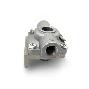 Set of 4 QR-1 Quick Release Tractor Trailer Valve (Replaces Bendix 229860)