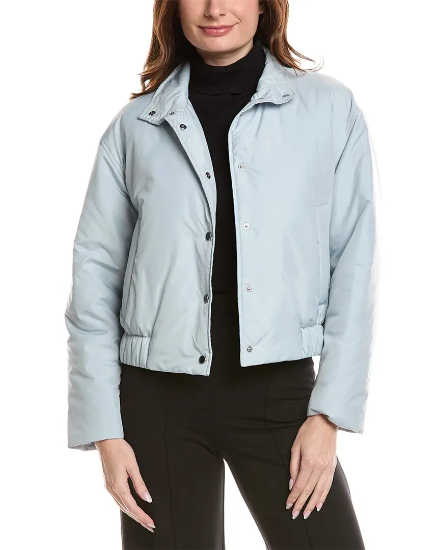 Lafayette 148 New York Stand Collar Puffer Coat