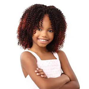 Outre X-Pression Lil Looks Synthetic 2X Crochet Braid - 4A KINKY 6"