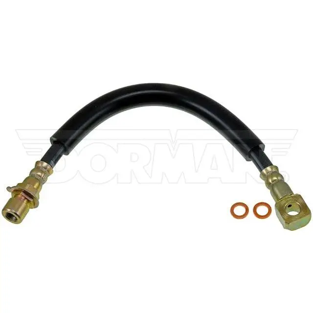 FLH380280- 91-99 GM S-Series 2wd Front Brake Hose; Rubber