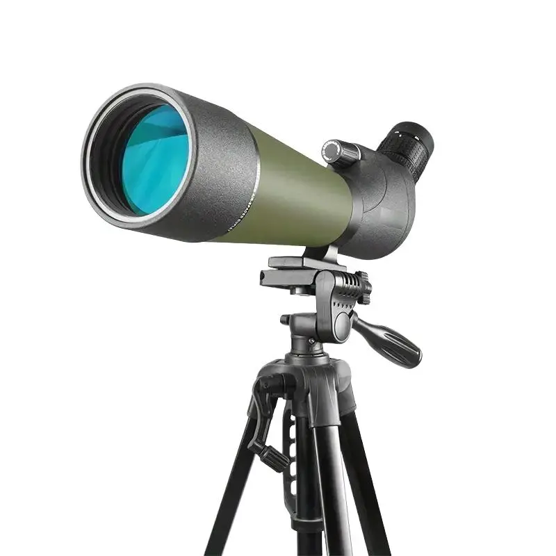 Professional Bird Watching Telescope, 1 Set Manual Focus Telescope with Tripod, Outdoor Telescope for Bird Watching, Travel, Camping