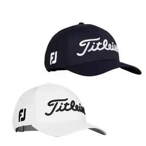 Titleist Men's Tour Performance Golf Hat – White & Black Color - Pro V1 Series