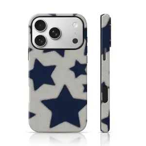 Vintage Star Pattern Design Phone Case Full Body Protection for iPhone 17 Pro Max/16 Pro Max /15Pro Max 15/14/13/12 & Samsung S26 /S25Ultra Trendy ins Style