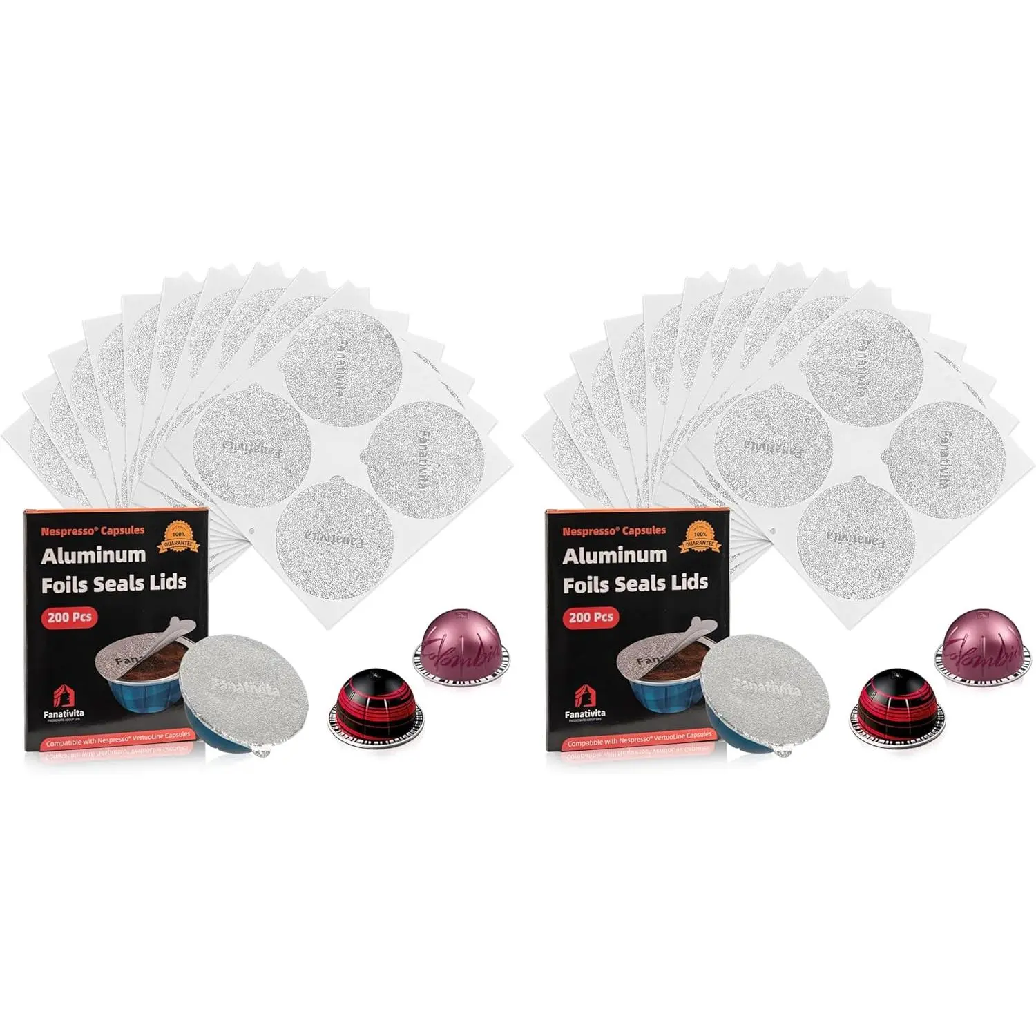 200pcs lids (Pack of 2)