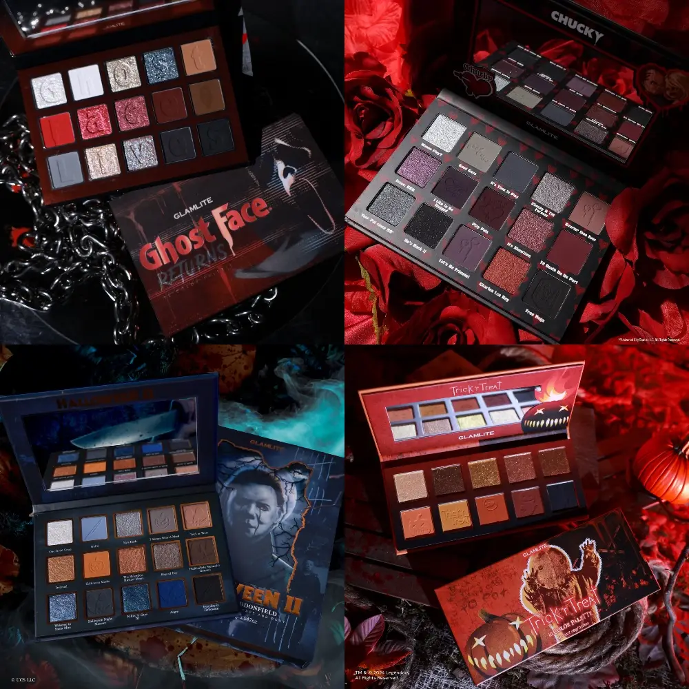 Glamlite MUST HAVE Horror Palettes