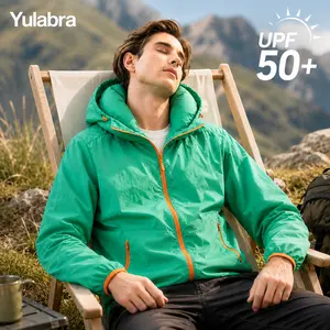 Yulabra UPF 50+ Sun Jacket – Cooling Hoodie With Inflatable Hat Cushion